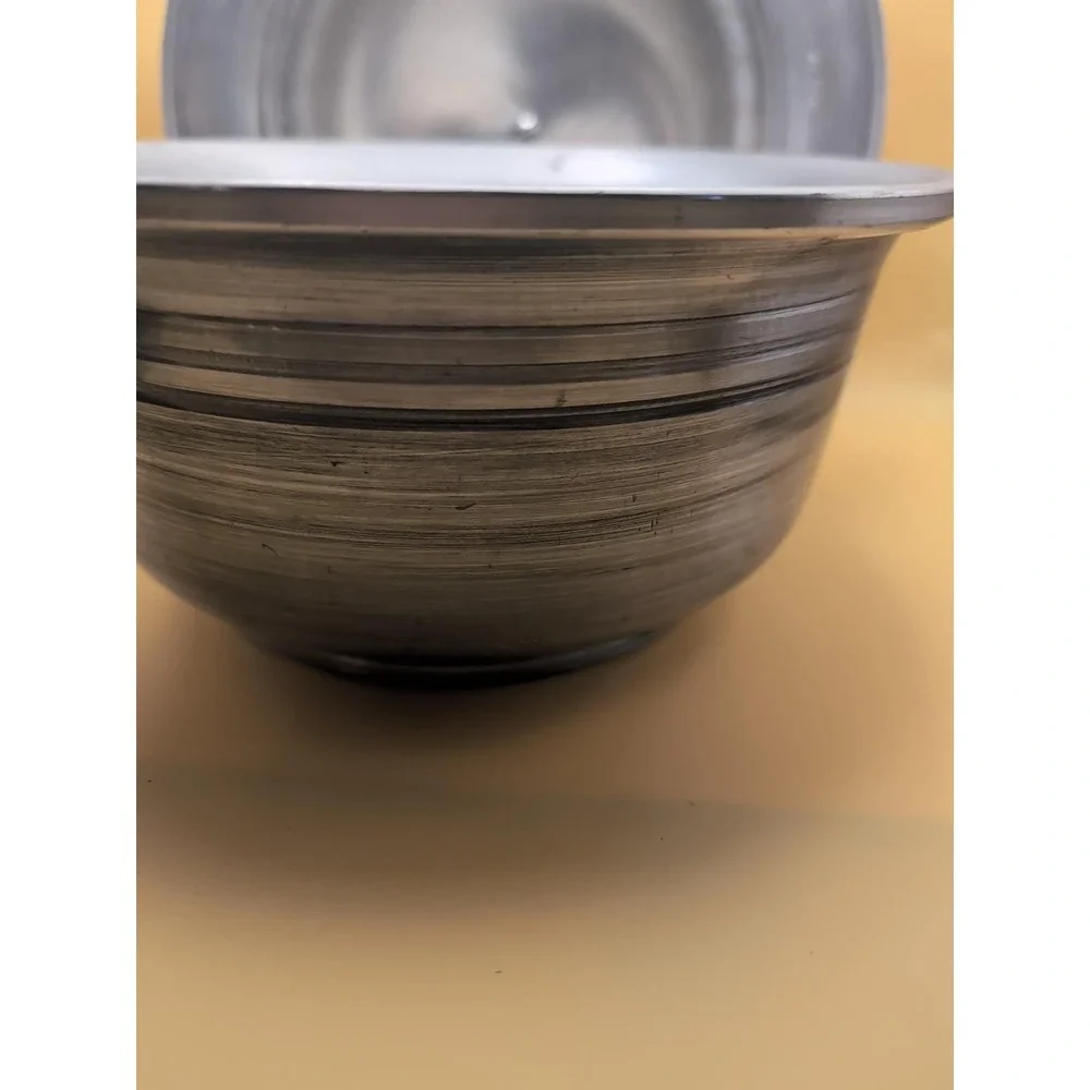 Vintage  Lazar 2 piece Bun Warmer Aluminum Serving Double‎ handle